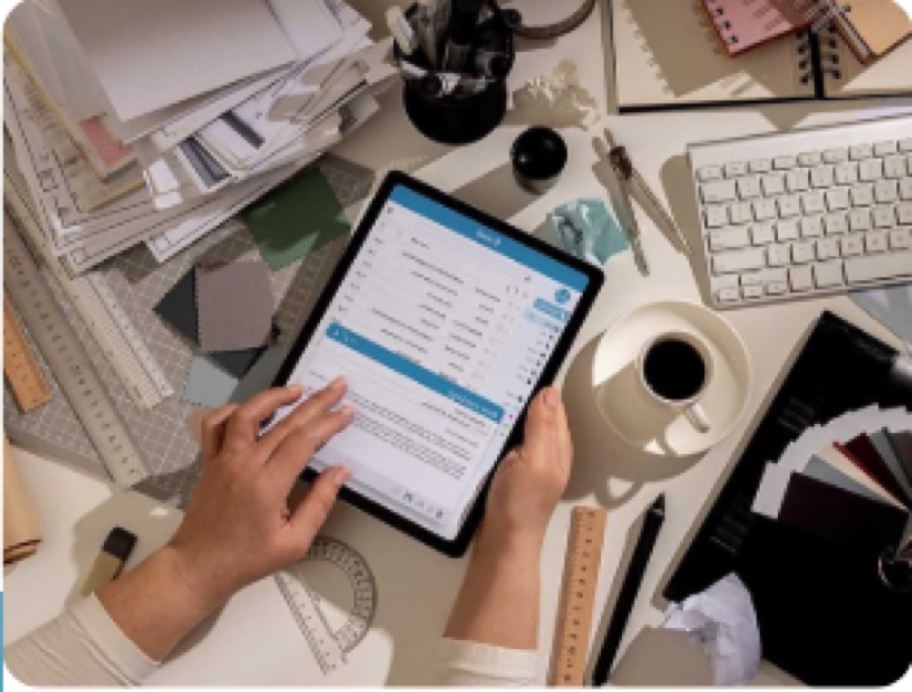 The TSB patient scheduling interface showing appointment types and availability